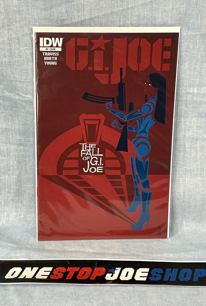 IDW PUBLISHING G.I. JOE V4 - THE FALL OF G.I. JOE (2014-2015) ISSUE #3 [COVER A] COMIC BOOK NOVEMBER 2014