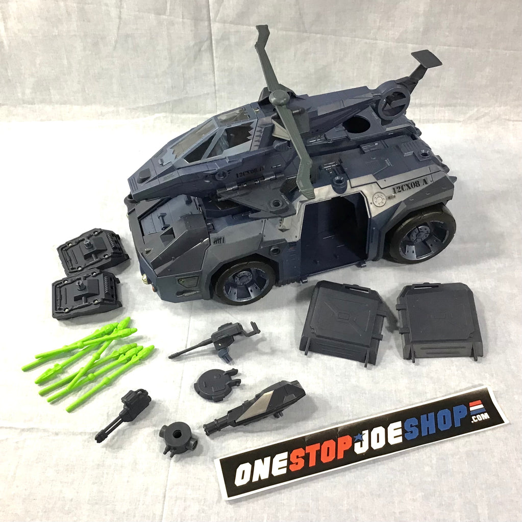 2009 ROC G.I. JOE RHINO R.H.I.N.O. TARGET EXCLUSIVE VEHICLE ONLY LOOSE 100% COMPLETE DECALS APPLIED (b)