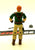 1985 VINTAGE ARAH G.I. JOE CRANKCASE V1 A.W.E. STRIKER DRIVER LOOSE 100% COMPLETE (h)
