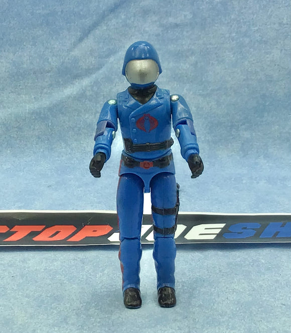 1982 1983 VINTAGE ARAH G.I. JOE COBRA COMMANDER V1.5 ENEMY LEADER LOOSE 100% COMPLETE (d)