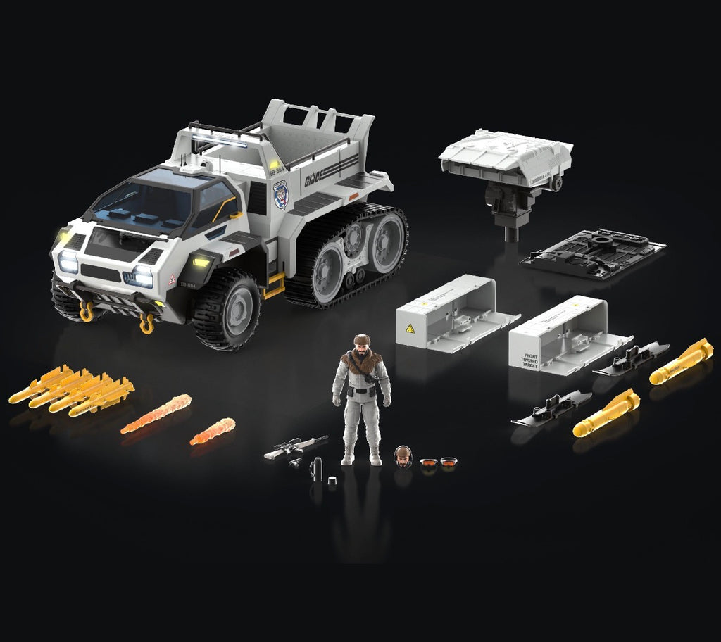2026 CLASSIFIED G.I. JOE SNOW CAT 6" VEHICLE W/ FROSTBITE HADBRO PULSE HADLAB EXCLUSIVE LOOSE 100% COMPLETE PREORDER