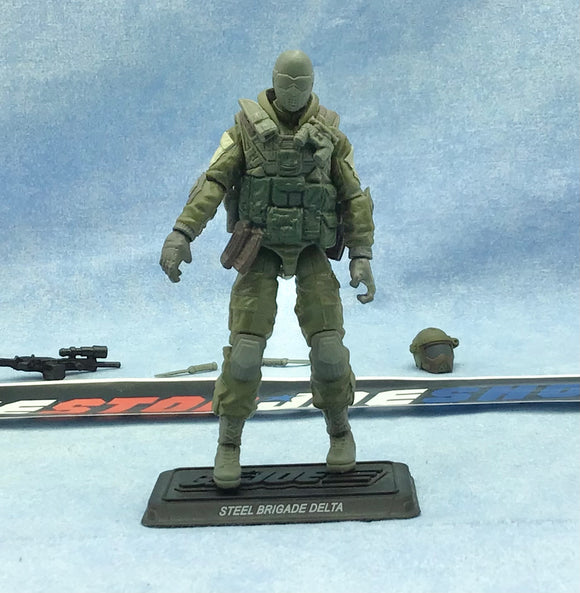 2011 30TH ANNIVERSARY G.I. JOE STEEL BRIGADE DELTA V1 MK-II DRIVER LOOSE 100% COMPLETE NO F/C