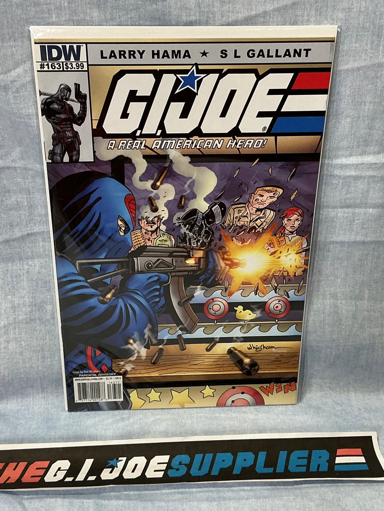 IDW PUBLISHING G.I. JOE A REAL AMERICAN HERO (2010-2022) ISSUE #163 [COVER B WHIGHAM] COMIC BOOK FEBRUARY 2011 (bh)