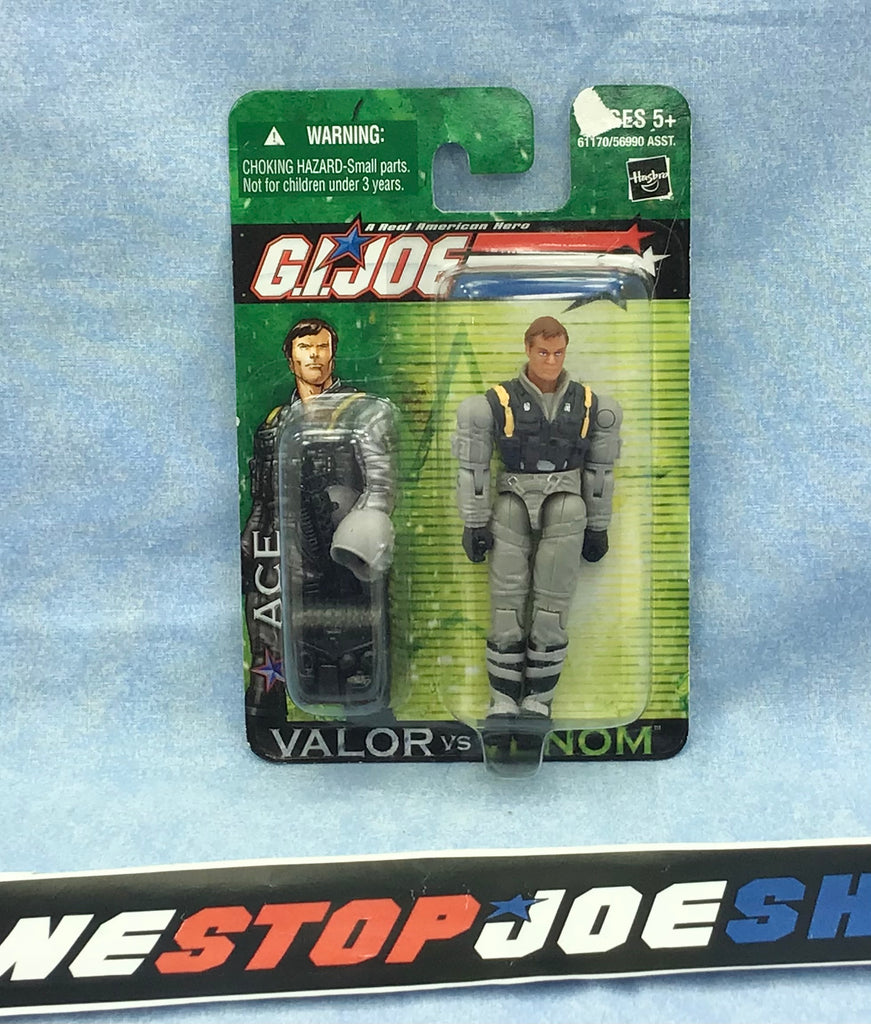 2005 VVV G.I. JOE ACE V6 FIGHTER PILOT SINGLE CARDED NEW SEALED