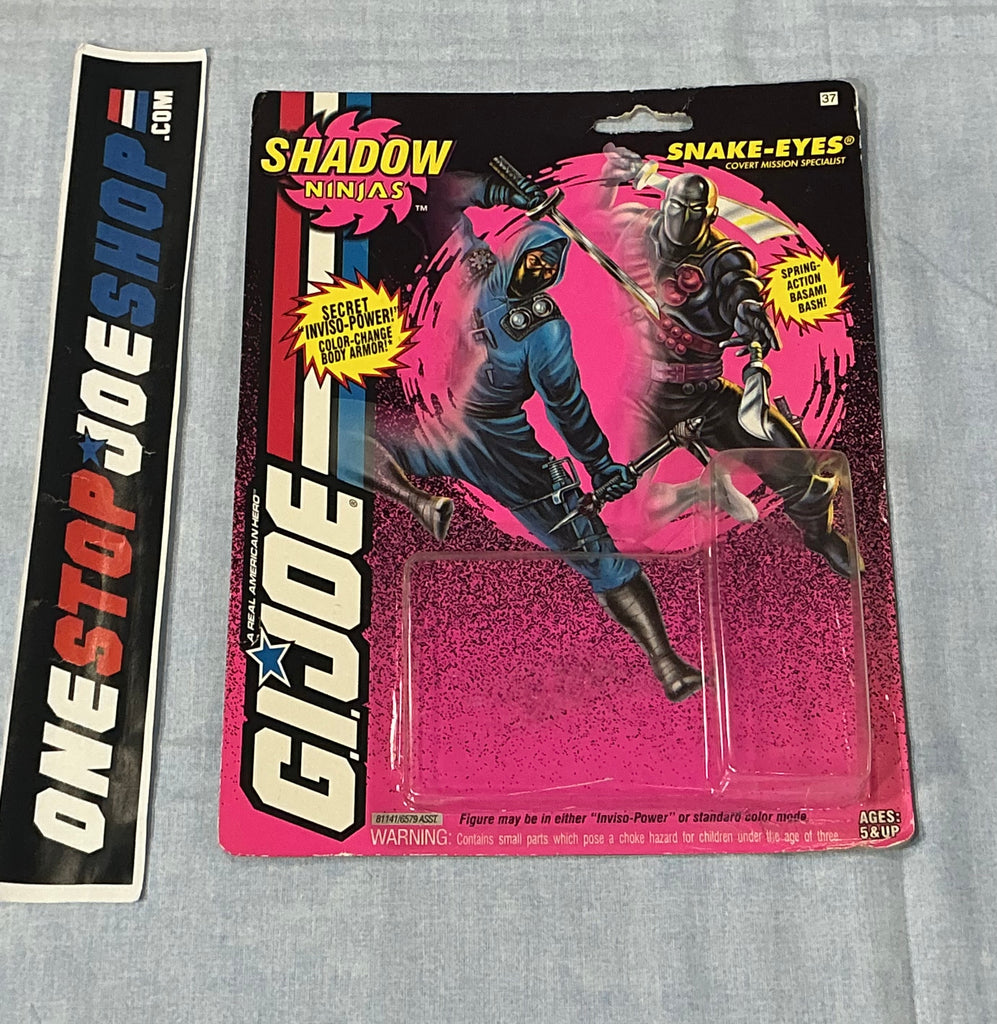 1994 VINTAGE ARAH SNAKE EYES V6 FULL FILE CARD