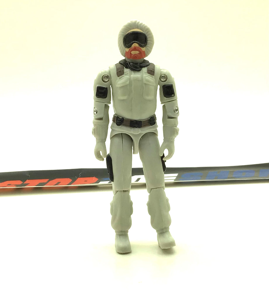2009 ROC G.I. JOE SNOW JOB V5 ALPHA VEHICLE ROCKSLIDE SNOW MOBILE DRIVER PAST VS. PRESENT TARGET EXCLUSIVE LOOSE FIGURE ONLY (b)
