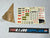 1984 VINTAGE ARAH G.I. JOE COBRA RATTLER A-10 JET VEHICLE ONLY LOOSE 100% COMPLETE UNUSED DECAL SHEET