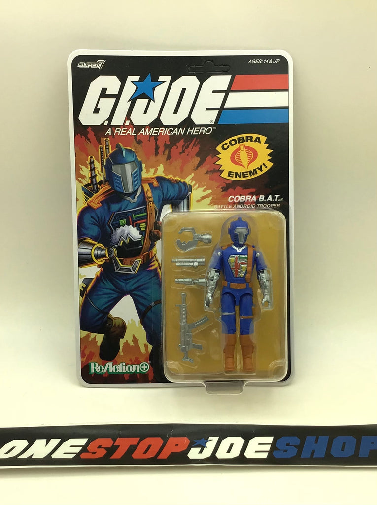 2024 SUPER7 REACTION+ G.I. JOE B.A.T. BAT O-RING COMIC NEW SEALED UNPUNCHED