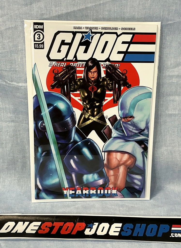 IDW PUBLISHING G.I. JOE YEARBOOK (1985-1988) ISSUE #3 REPRINT COMIC BOOK SEPTEMBER 2021