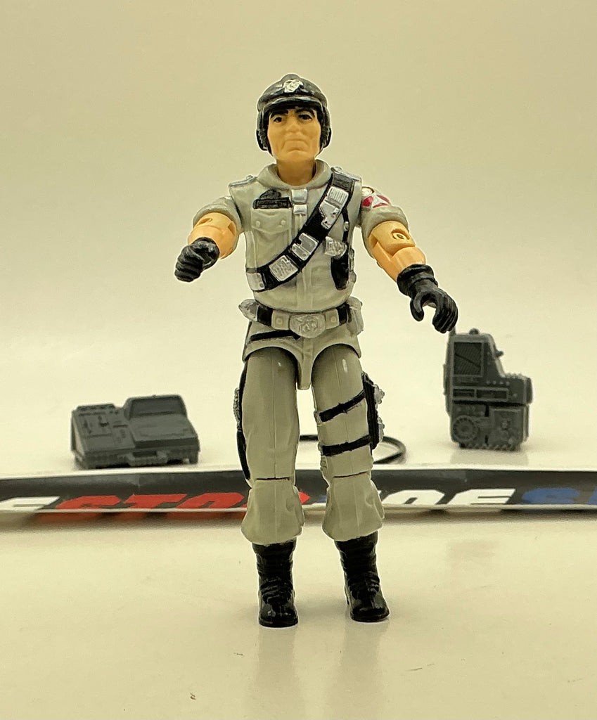 1986 VINTAGE ARAH G.I. JOE MAINFRAME V1 COMPUTER SPECIALIST LOOSE 100% COMPLETE (c)