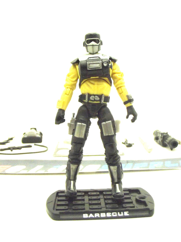 2009 ROC G.I. JOE BARBECUE V4 HEADQUARTERS FOR HEROES TRU EXCLUSIVE LOOSE 100% COMPLETE + F/C