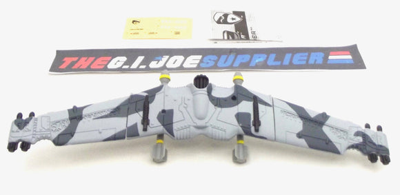 2009 ROC G.I. JOE AIR ASSAULT GLIDER DELUXE VEHICLE TARGET EXCLUSIVE LOOSE COMPLETE
