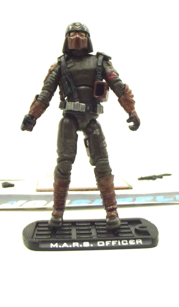 2009 ROC G.I. JOE M.A.R.S. INDUSTRIES WEAPONS OFFICER V1 K-MART EXCLUSIVE LOOSE 100% COMPLETE + F/C