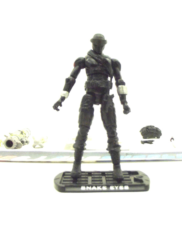 2009 ROC G.I. JOE SNAKE EYES V43 LOOSE 100% COMPLETE + F/C