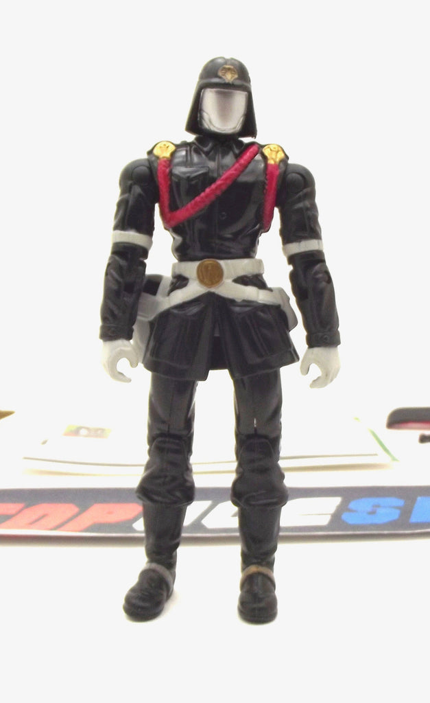 2004 VVV G.I. JOE COBRA COMMANDER V17 COMMANDER OF COBRA FORCES LOOSE 100% COMPLETE + F/C