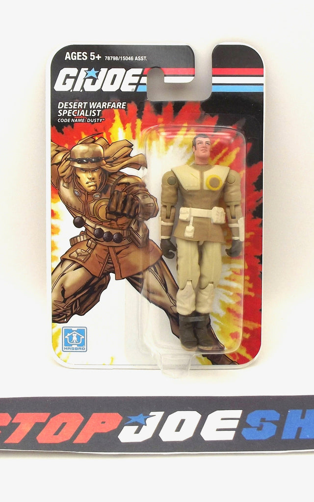 2008 VVV G.I. JOE DUSTY V10 DESERT WARFARE SPECIALIST DISCOUNT RE-RELEASE NEW SEALED