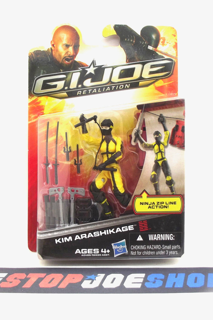 2013 RETALIATION G.I. JOE JINX V3 NEW SEALED