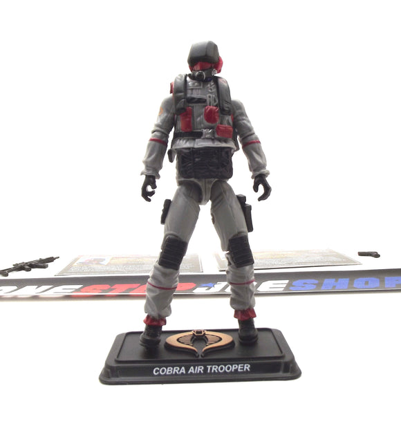 2015 50TH ANNIVERSARY G.I. JOE COBRA AIR TROOPER SDCC DESERT DUEL PACK ELITE INFANTRY LOOSE 100% COMPLETE + F/C