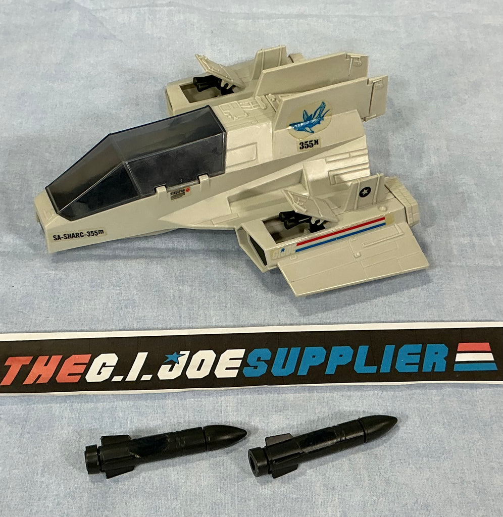 1984 ARAH G.I. JOE S.H.A.R.C. SHARC SUBMERSIBLE HIGH-ATTACK AND RECONNAISSANCE CRAFT VEHICLE ONLY LOOSE 100% COMPLETE (a)