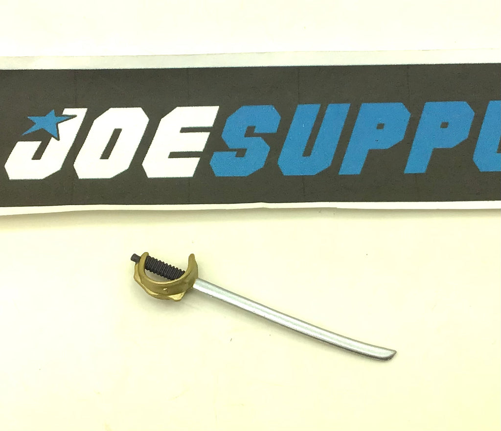 2008 25TH ANNIVERSARY DESTRO V20 SABER SWORD ACCESSORY PART CUSTOMS