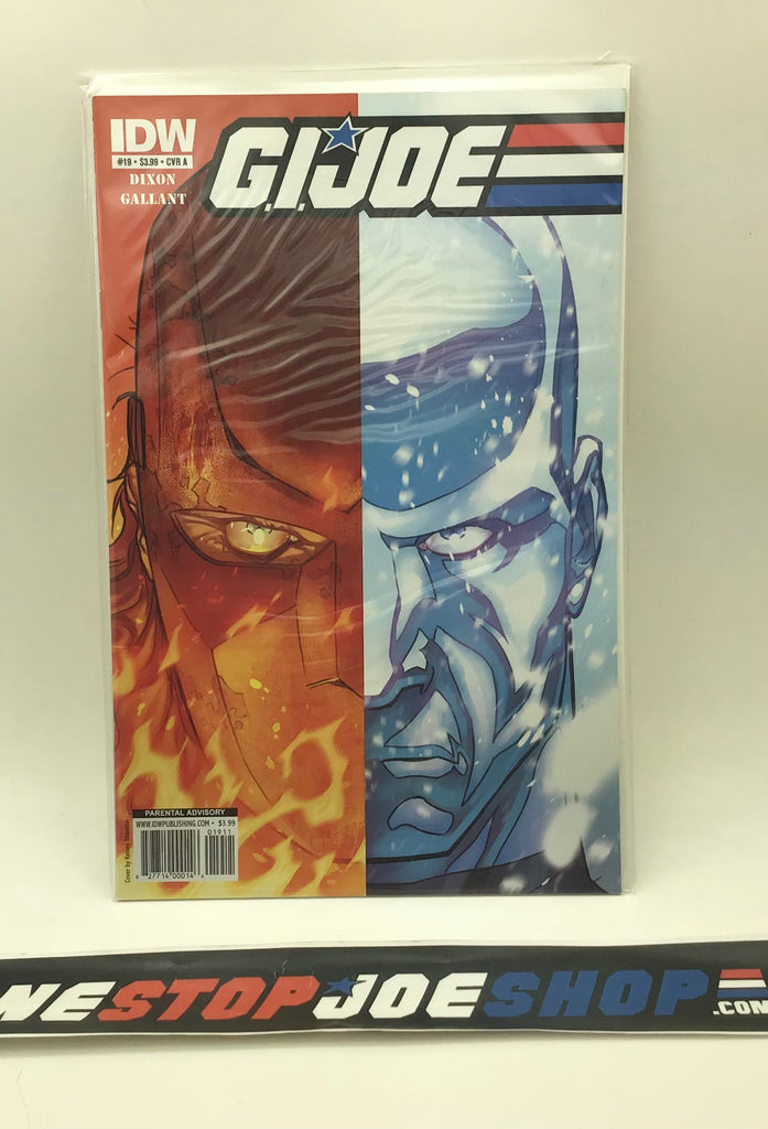 IDW PUBLISHING G.I. JOE (2008-2011) ISSUE #19 [COVER A SHANNON] COMIC BOOK JUNE 2010 HIGH GRADE