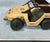 1988 VINTAGE ARAH G.I. JOE DESERT FOX 6 WD JEEP VEHICLE ONLY LOOSE 100% COMPLETE (e)