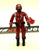 1985 VINTAGE ARAH G.I. JOE COBRA CRIMSON GUARD V1 COBRA ELITE TROOPER LOOSE 100% COMPLETE (k)