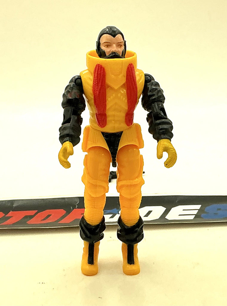 1988 VINTAGE ARAH G.I. JOE COBRA SECTO-VIPER V1 COBRA BUGG VEHICLE DRIVER LOOSE 100% COMPLETE (b)