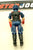 1986 VINTAGE ARAH G.I. JOE COBRA VIPER V1 INFANTRY LOOSE 100% COMPLETE (k)