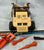 1988 VINTAGE ARAH G.I. JOE DESERT FOX 6 WD JEEP VEHICLE ONLY LOOSE 100% COMPLETE (d)