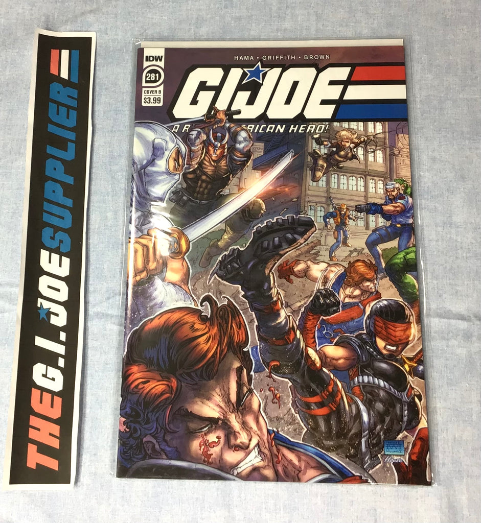 IDW PUBLISHING G.I. JOE A REAL AMERICAN HERO (2010-2022) ISSUE #281 [COVER B WILLIAMS] COMIC BOOK MAY 2021 HIGH GRADE