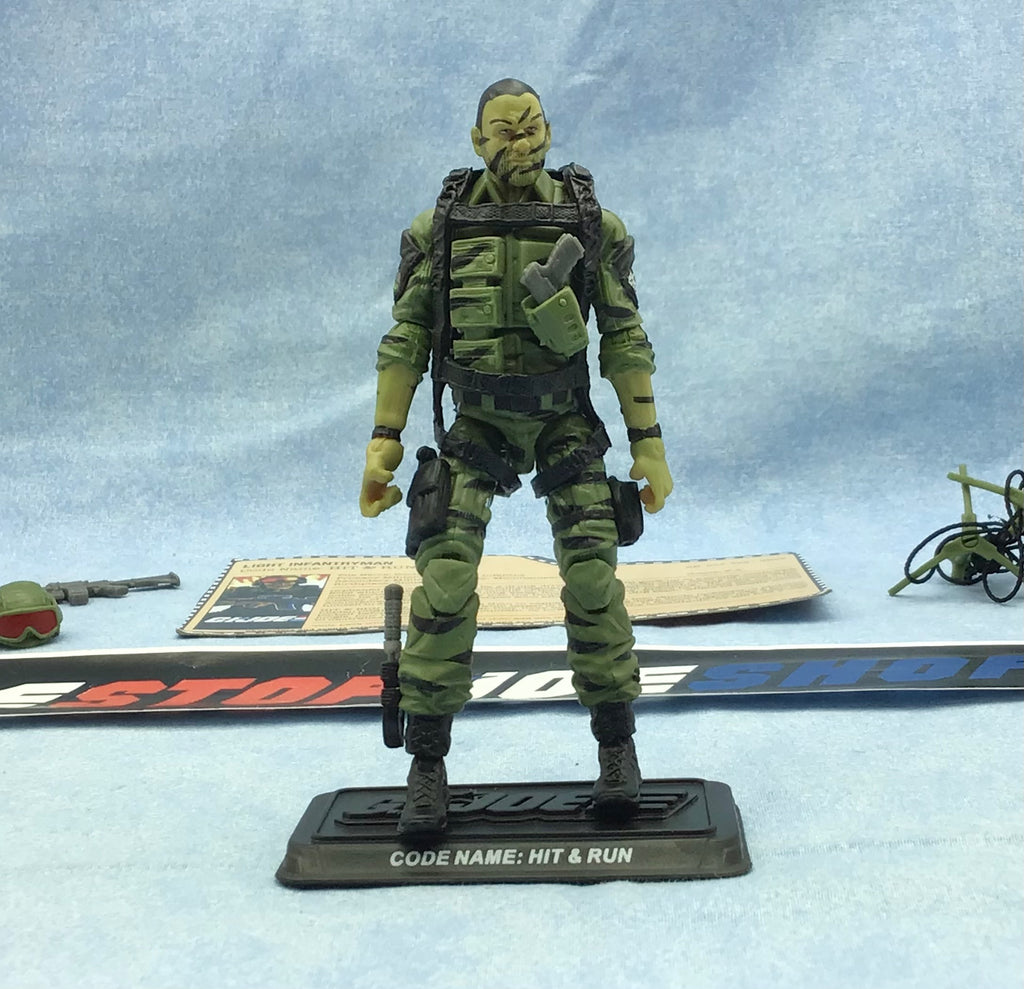 2015 FSS 3.0 HIT & RUN V4 LIGHT INFANTRYMAN COLLECTORS CLUB EXCLUSIVE LOOSE 100% COMPLETE + F/C