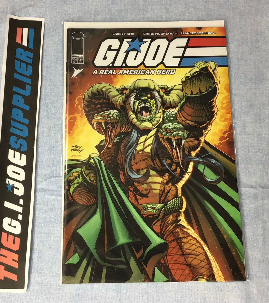 IMAGE SKYBOUND COMICS G.I. JOE A REAL AMERICAN HERO (2023-ONGOING) ISSUE #303 [COVER A KUBERT] COMIC BOOK JANUARY 2024 HIGH GRADE