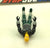 1990 VINTAGE ARAH G.I. JOE COBRA DECIMATOR V1 HAMMERHEAD VEHICLE DRIVER LOOSE 100% COMPLETE