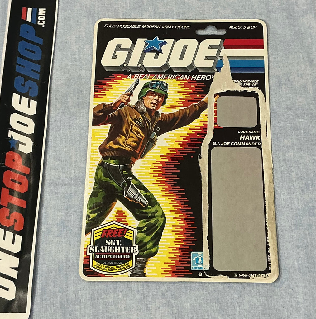 1986 VINTAGE ARAH HAWK V2 SLAUGHTER OFFER FULL FILE CARD (c)