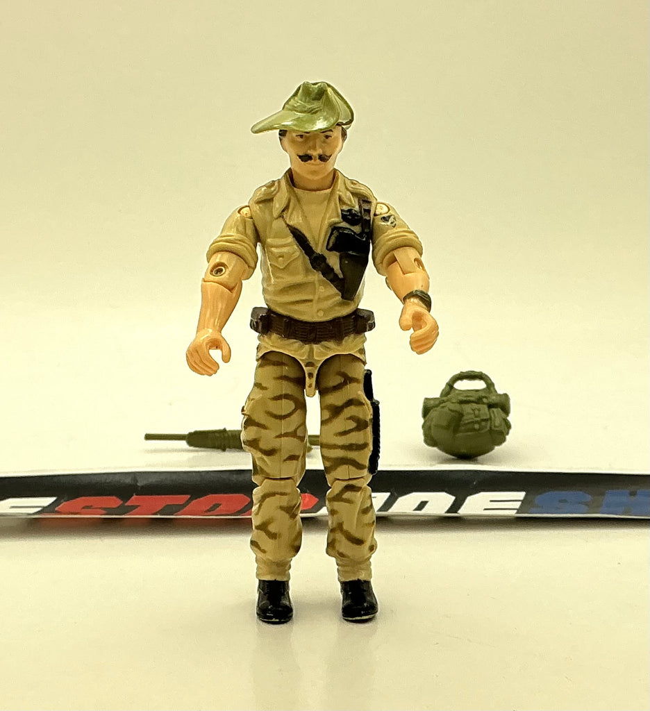 1984 VINTAGE ARAH G.I. JOE RECONDO V1 JUNGLE WARFARE SPECIALIST LOOSE 100% COMPLETE (h)