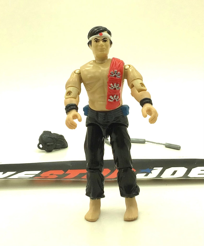 1985 VINTAGE ARAH G.I. JOE QUICK KICK V1 SILENT WEAPONS LOOSE 100% COMPLETE (f)