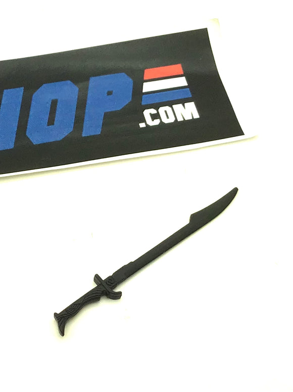 2013 RETALIATION SNAKE EYES V67 SCIMITAR SWORD ACCESSORY PART CUSTOMS