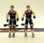 1985 VINTAGE ARAH G.I. JOE COBRA TOMAX & XAMOT V1 CRIMSON GUARD COMMANDERS LOOSE 100% COMPLETE (e)