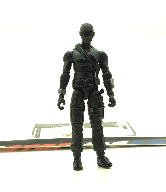2010 ROC G.I. JOE SNAKE EYES V50 RIP IT JET STORM CYCLE DRIVER LOOSE 100% COMPLETE