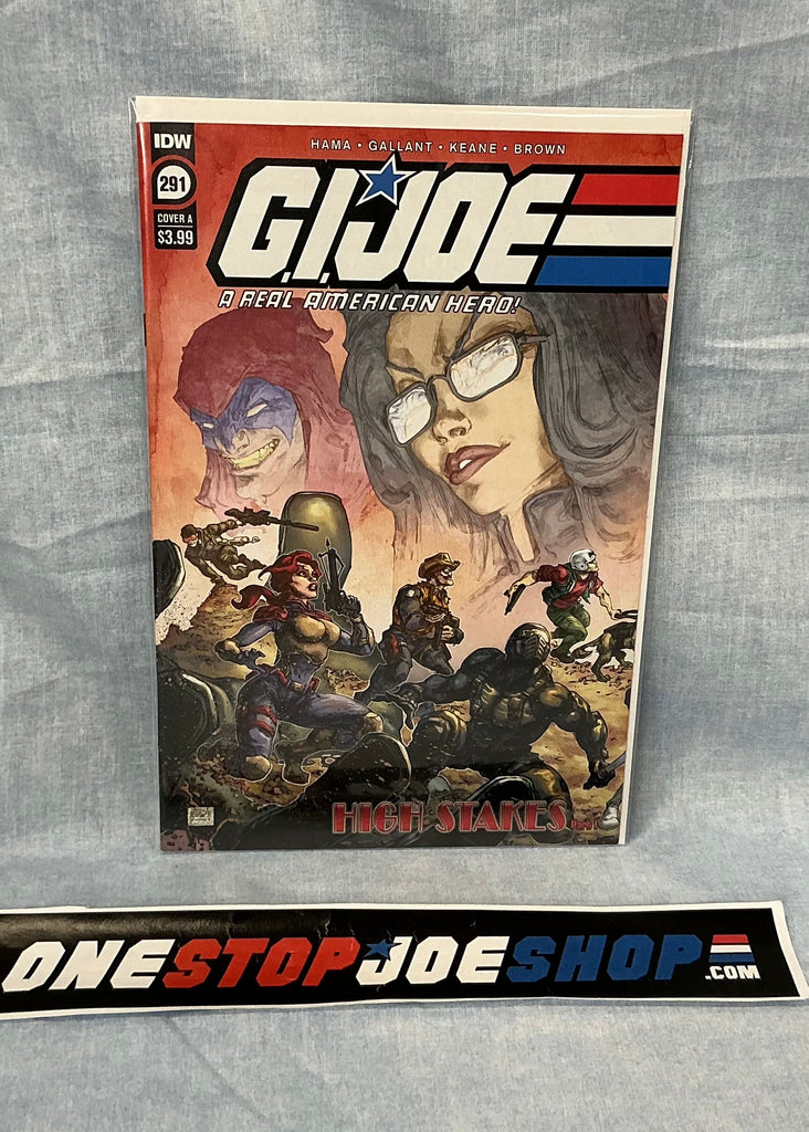 IDW PUBLISHING G.I. JOE A REAL AMERICAN HERO (2010-2022) ISSUE #291 [COVER A WILLIAMS] COMIC BOOK APRIL 2022