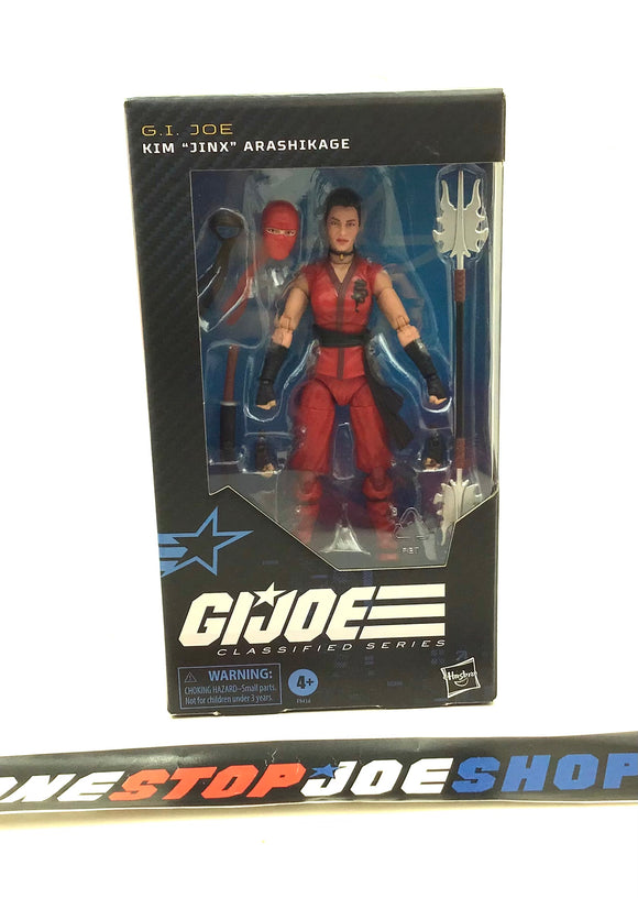 2024 CLASSIFIED G.I. JOE JINX #124 6” FIGURE NEW SEALED