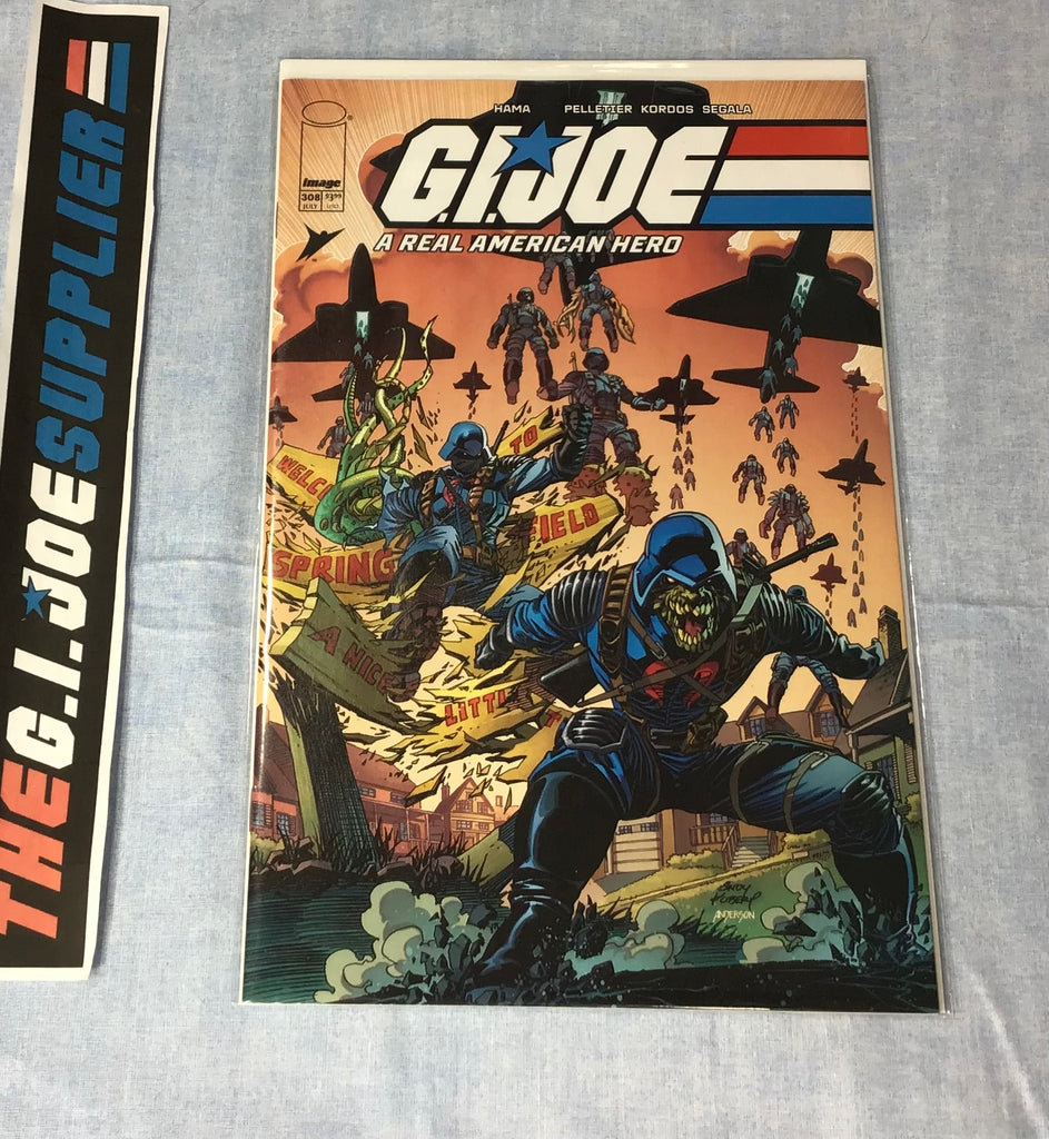 IMAGE SKYBOUND COMICS G.I. JOE A REAL AMERICAN HERO (2023-Present) ISSUE #308 [COVER A KUBERT & ANDERSON] COMIC BOOK JULY 2024 HIGH GRADE