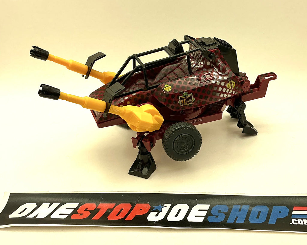 1989 VINTAGE ARAH G.I. JOE COBRA PYTHON A.S.P. ASP ASSAULT SYSTEM POD VEHICLE LOOSE 100% COMPLETE
