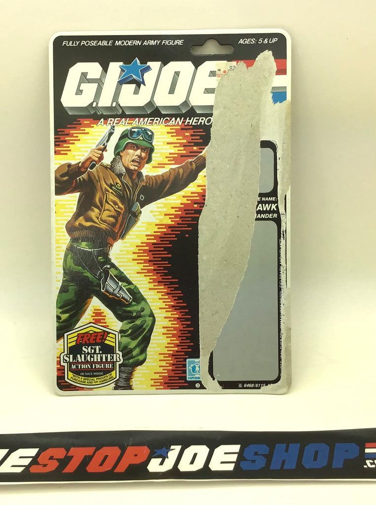 1986 VINTAGE ARAH HAWK V2 SLAUGHTER OFFER FULL FILE CARD (b)