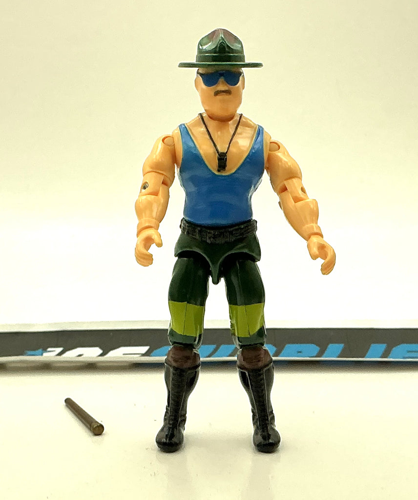 1989 VINTAGE ARAH G.I. JOE SGT. SLAUGHTER V4 MARAUDERS COMMANDER LOOSE 100% COMPLETE (c)