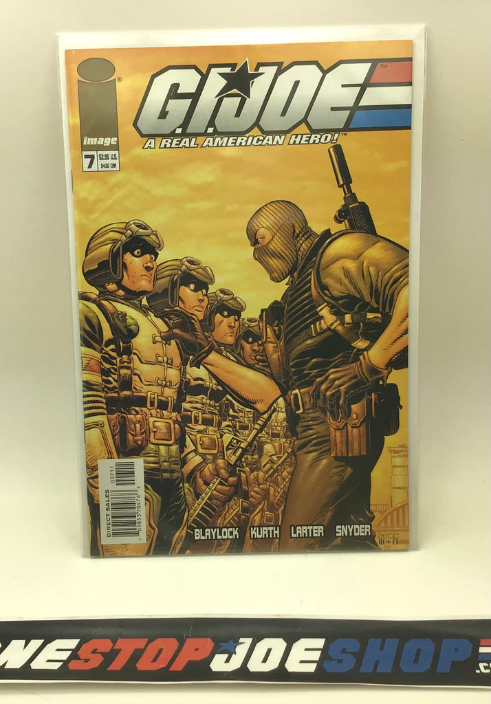 DEVIL'S DUE PUBLISHING / IMAGE G.I. JOE A REAL AMERICAN HERO V2 (2001-2005) ISSUE #7 COMIC BOOK JUNE 2002 HIGH GRADE