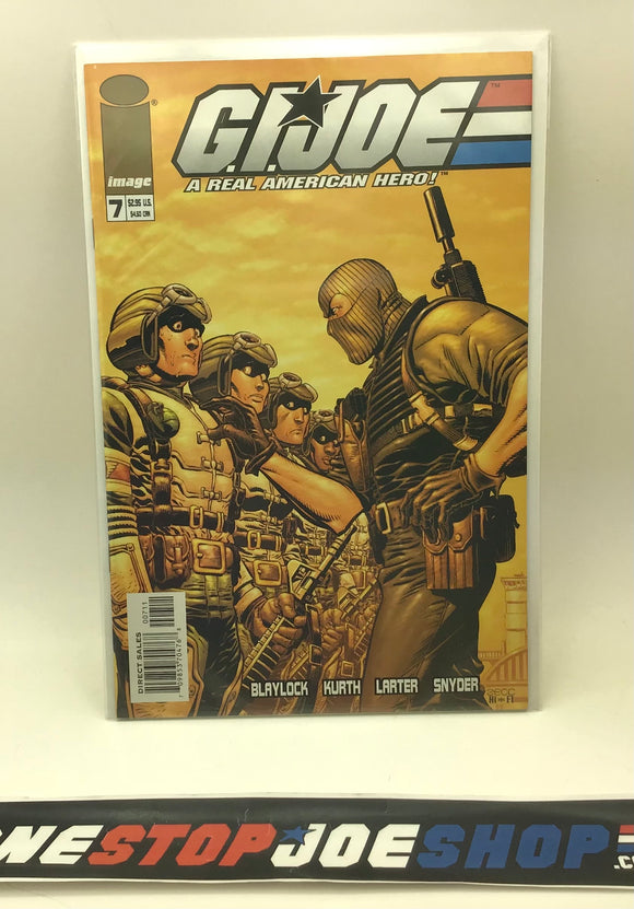 DEVIL'S DUE PUBLISHING / IMAGE G.I. JOE A REAL AMERICAN HERO V2 (2001-2005) ISSUE #7 COMIC BOOK JUNE 2002 HIGH GRADE