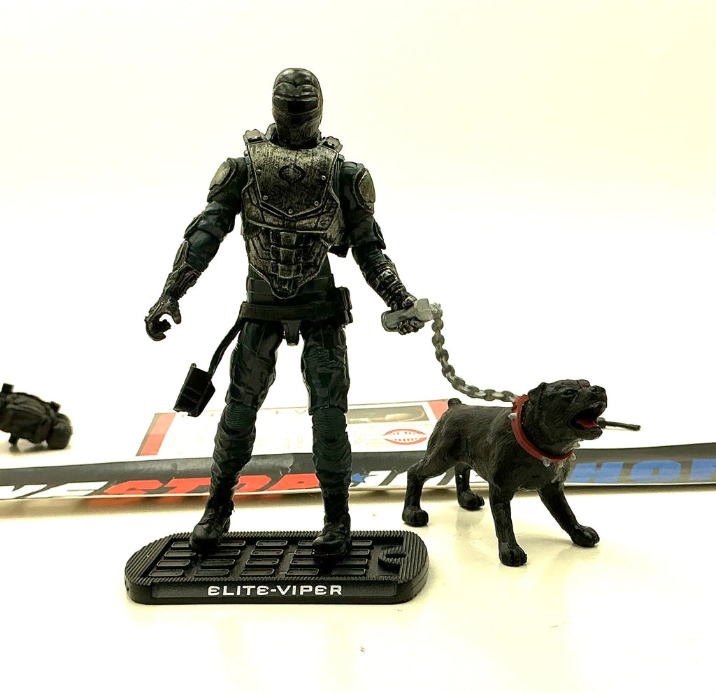 2009 ROC G.I. JOE COBRA ELITE VIPER V1 TROOP BUILDER PACK TRU EXCLUSIVE LOOSE 100% COMPLETE + F/C