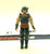 1987 VINTAGE ARAH G.I. JOE DODGER V1 BATTLE FORCE 2000 MARAUDER DRIVER LOOSE 100% COMPLETE (d)